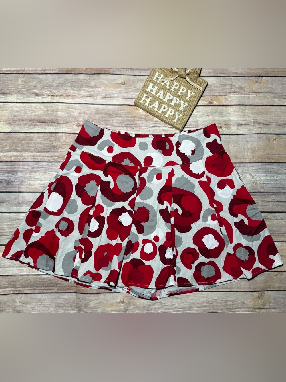 Emily McCarthy Burgundy Collegiate Party Shorts size Medium